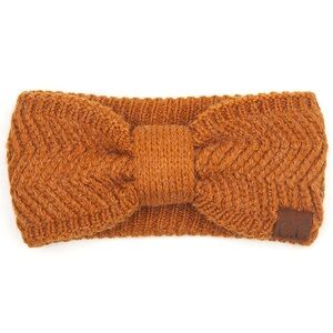 C.C Knit Bow Headband